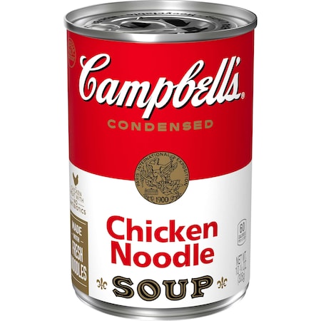 Campbells Condensed Soup Red & White Chicken Noodle Soup 10.5 oz., PK48 000001251